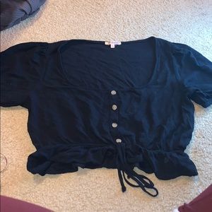 Lottie Moss crop top